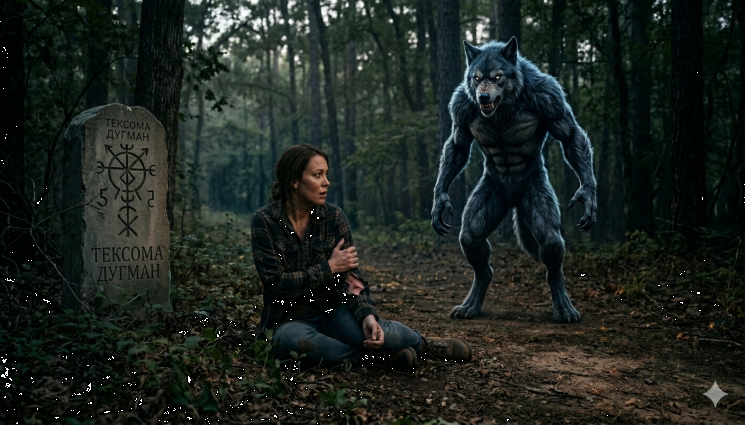 чудовище - УЖАС В МРАКА: Легендата за Човека-куче се завърна!