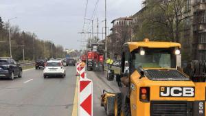 Текат интензивни ремонти по ключови булеварди в София