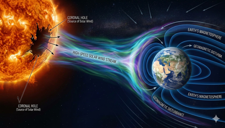 магнитна буря - ВНИМАНИЕ: Удря ни дълга магнитна буря!