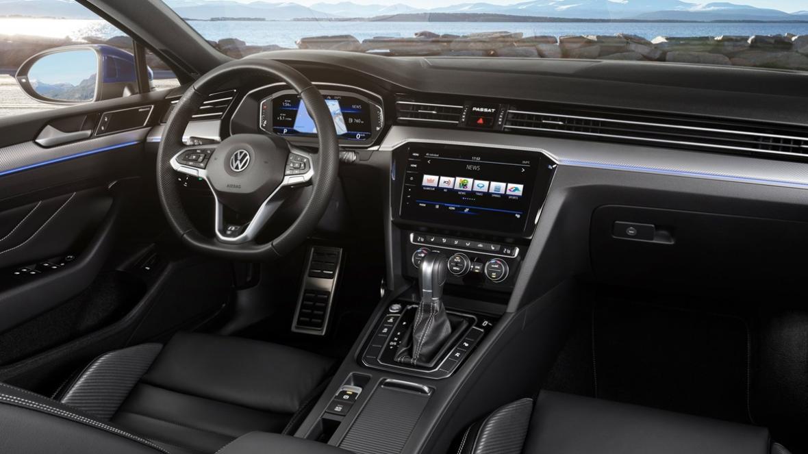VW Passat 2020 бутони табло