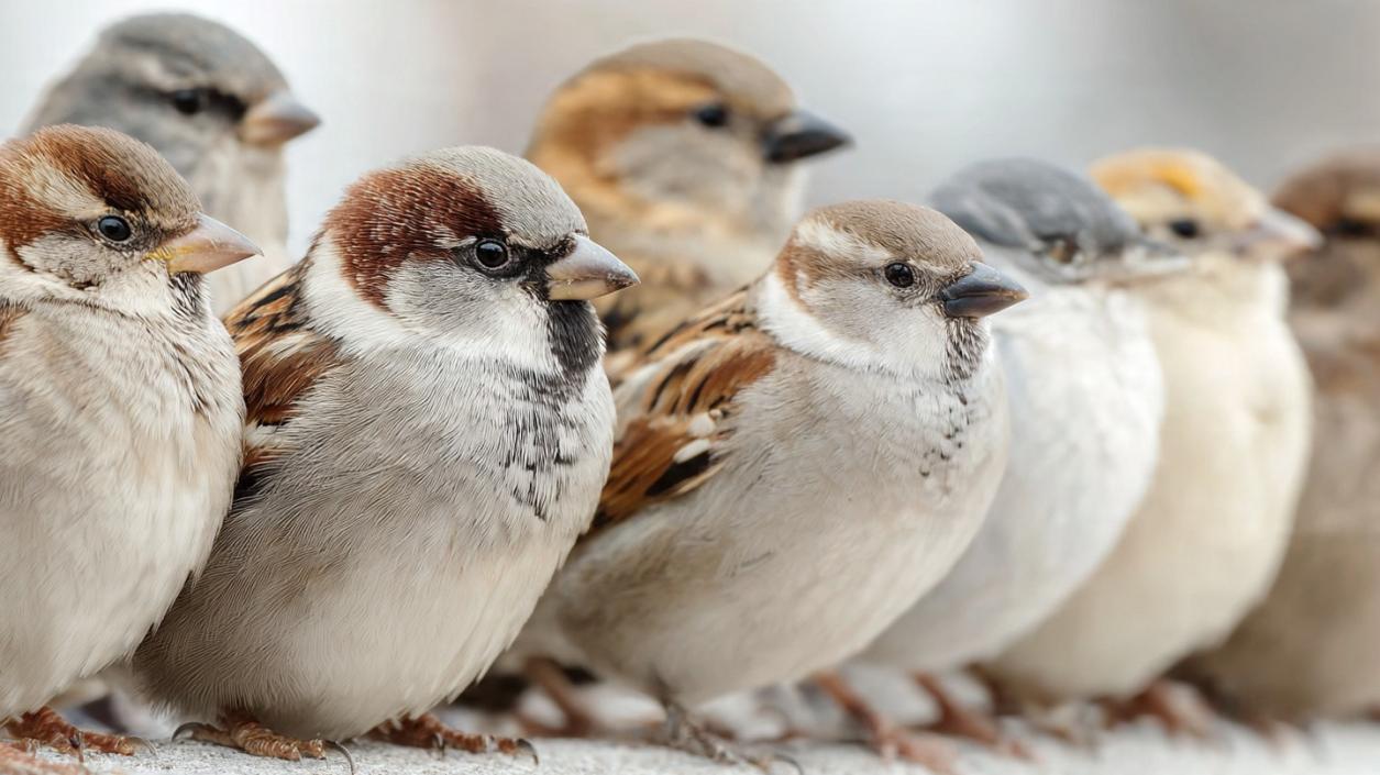 Днес броят врабчетата в цялата страна