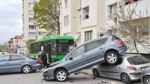 Катастрофа Хасково електически автобус