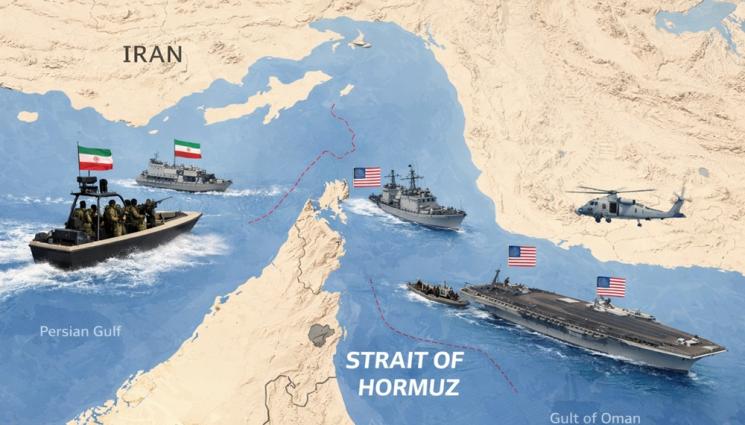 Ормузки проток Ормузкия - НОВО 20! Иран затвори отново вратата на световната търговия