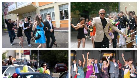 абитуриенти бал завършване