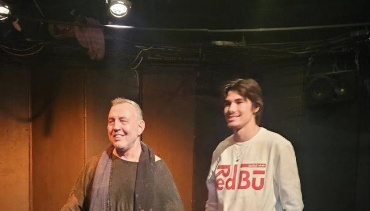 Никола Цолов - Никола Цолов се качи на сцената в Народния театър