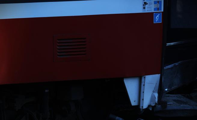 Катастрофа между два трамвая насред София