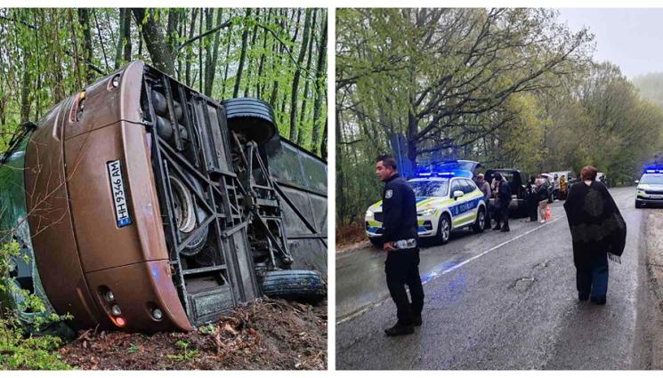 катастрофа Малко Търново - УЖАСЪТ КРАЙ МАЛКО ТЪРНОВО: Граничари проверили автобуса минути преди трагедията, дирили мигранти