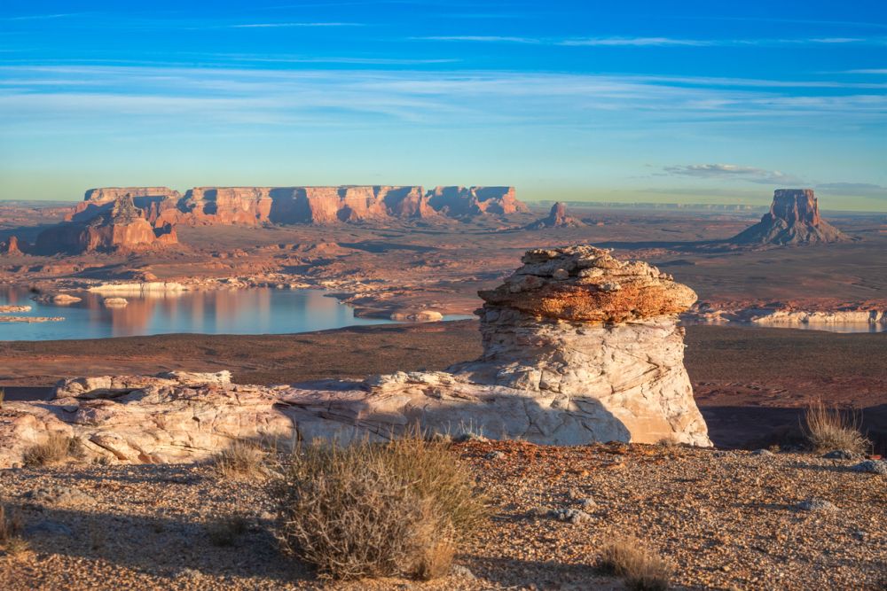 Езерото Пауъл преди