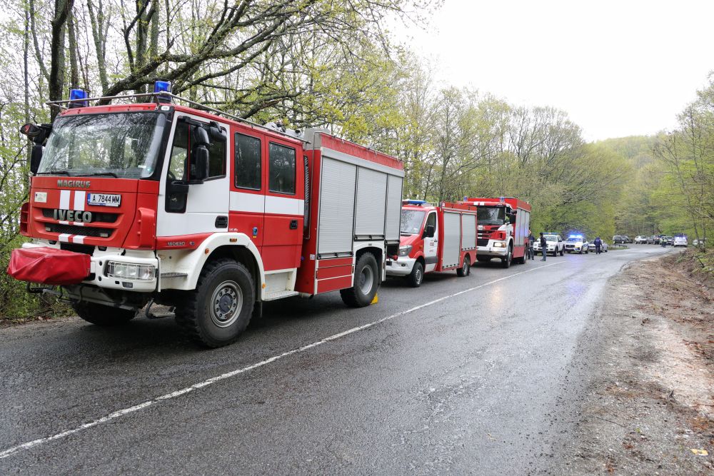 Тежката катастрофа със загинали с автобус край Малко Търново