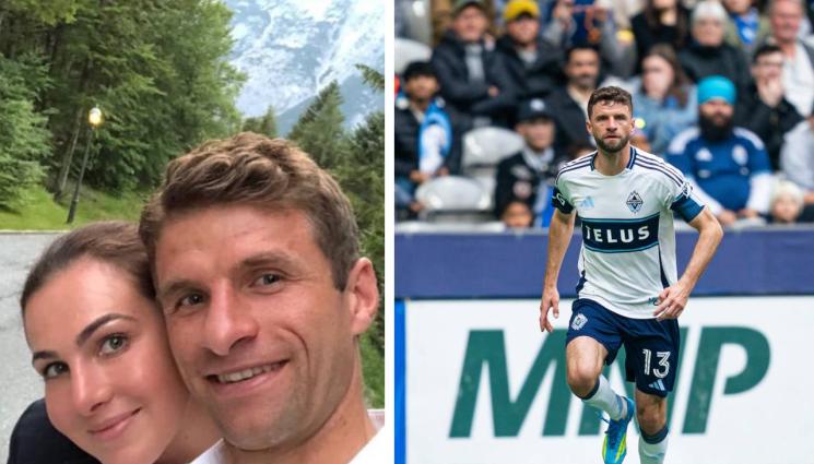 Томас Мюлер Лиза Мюлер - Съпругата на Мюлер слезе от коня за бал