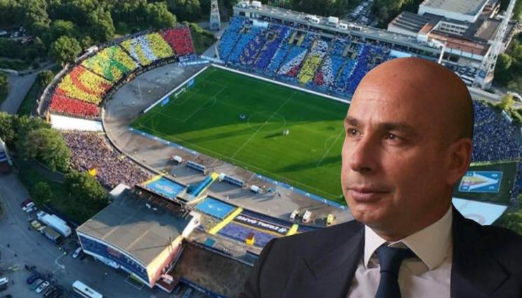 Атанас Бостанджиев - Първите думи на Бостанджиев: Аз се ангажирам с инвестицията за новия стадион (ВИДЕО)