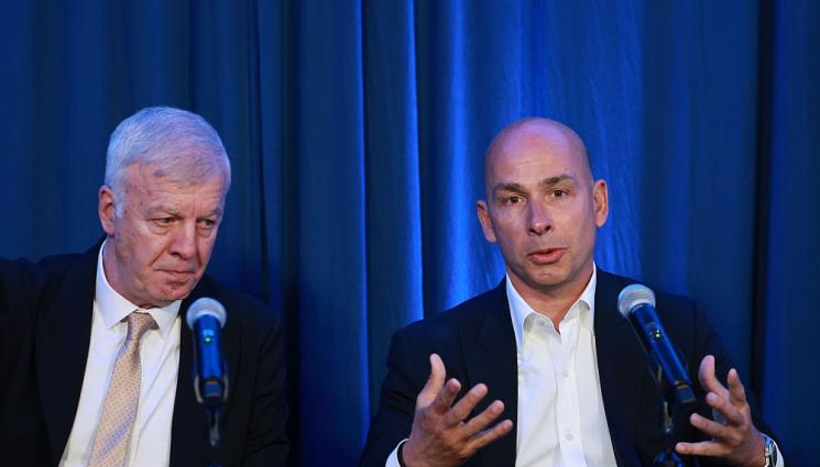 Наско Сираков и Атанас Бостанджиев - Вижте колко ще струва новият стадион на Левски! Парите ги има, увери Бостанджиев