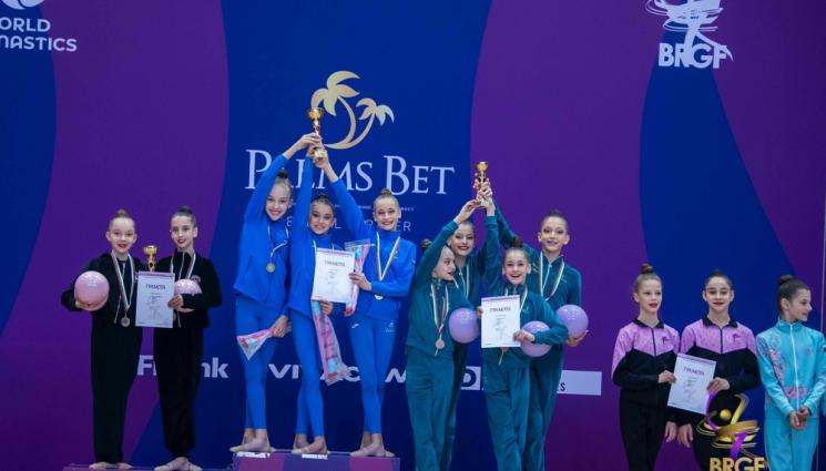 художествена гимнастика - Левски станаха шампионки при девойки младша възраст