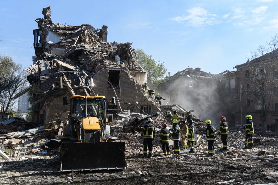 <p>Масирана руска атака срещу Украйна.</p>