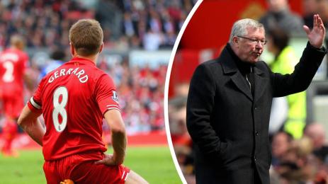 Стивън Джерард Сър Алекс Фъргюсън