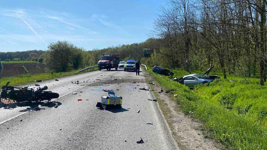 Тежката катастрофа на пътя между Цар Калоян и Русе