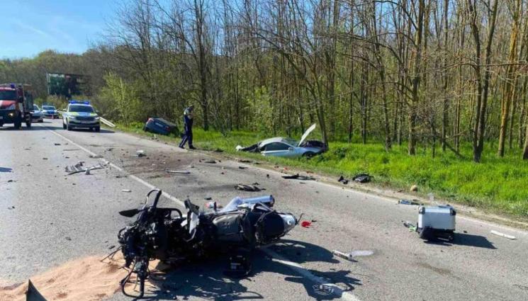 ПТП - Разследват катастрофата, при която загина моторист