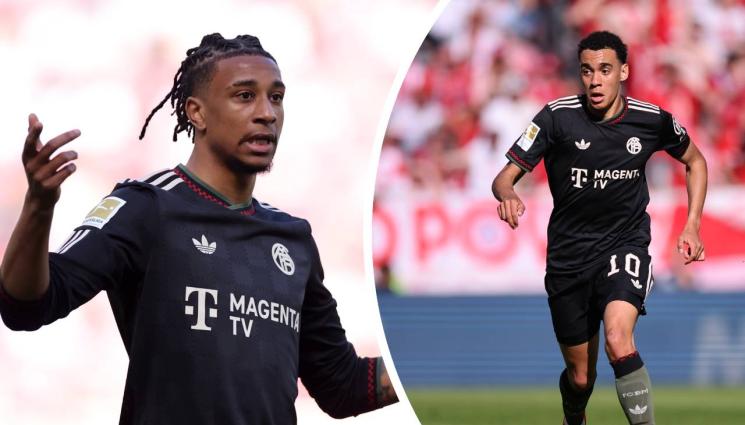 Майкъл Олисе Джамал Мусиала - Халф на Байерн показа среден пръст на съотборник