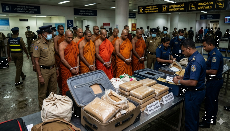 в - ТОВА НЕ СЕ ВИЖДА ВСЕКИ ДЕН: Хванаха 22-ма монаси със 110 килограма марихуана!