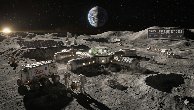 Луна - НАСА: Хора ще живеят на Луната след седем години!