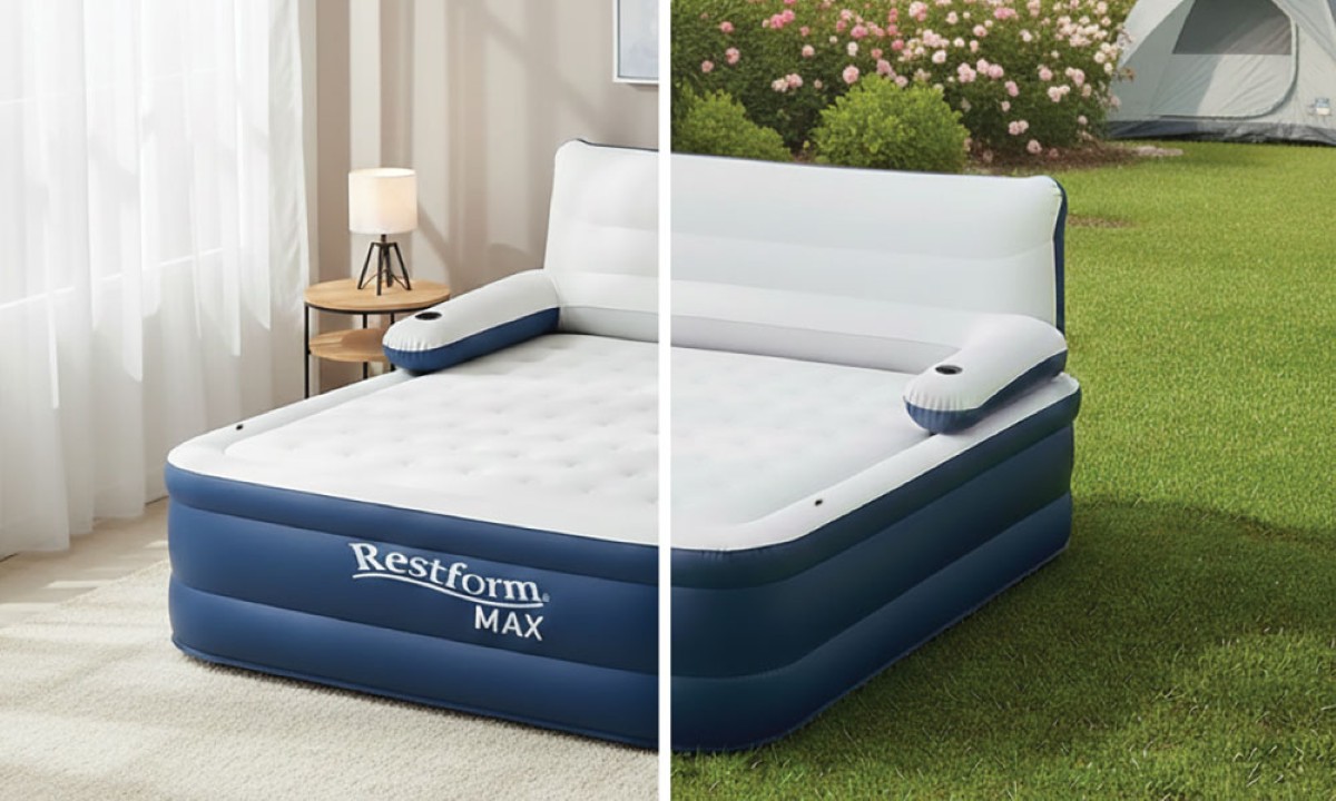 Надува се за 3 минути. Усеща се като истинско легло