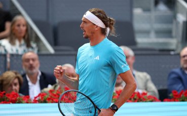 Зверев продължава напред в Мадрид, белгиец поднесе изненадата