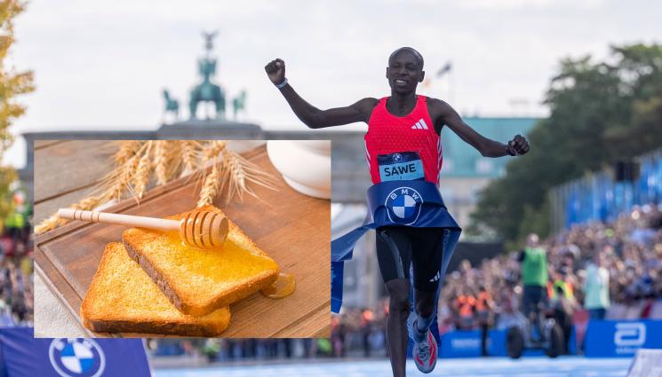 Сабастиян Саве - Филии с мед помагат на новия рекордьор в маратона