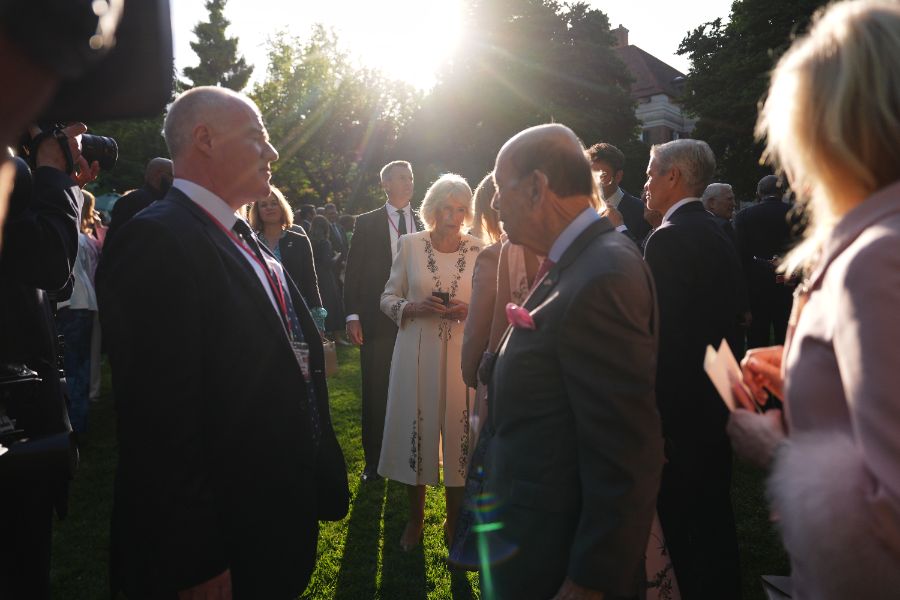 <p>Крал Чарлз и кралица Камила на държавно посещение в САЩ.</p>