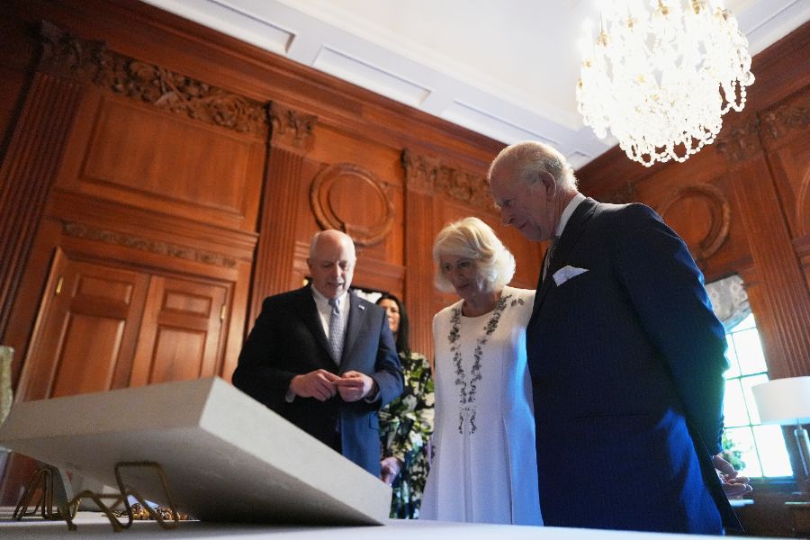 <p>Крал Чарлз и кралица Камила на държавно посещение в САЩ.</p>