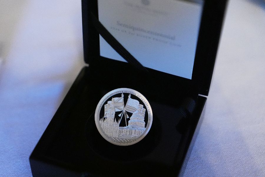 <p>Крал Чарлз и кралица Камила на държавно посещение в САЩ.</p>