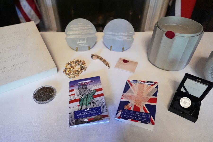 <p>Крал Чарлз и кралица Камила на държавно посещение в САЩ.</p>