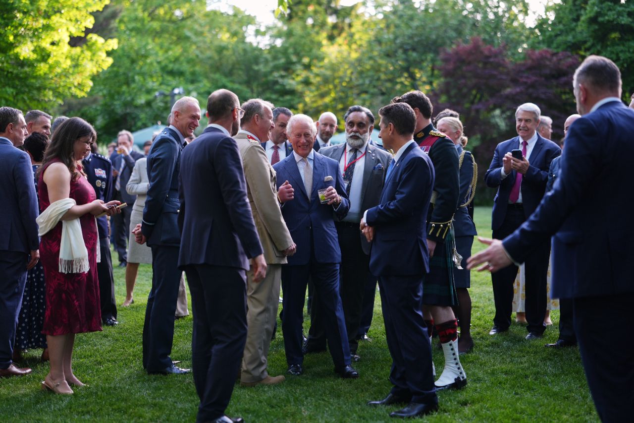 <p>Крал Чарлз и кралица Камила на държавно посещение в САЩ.</p>