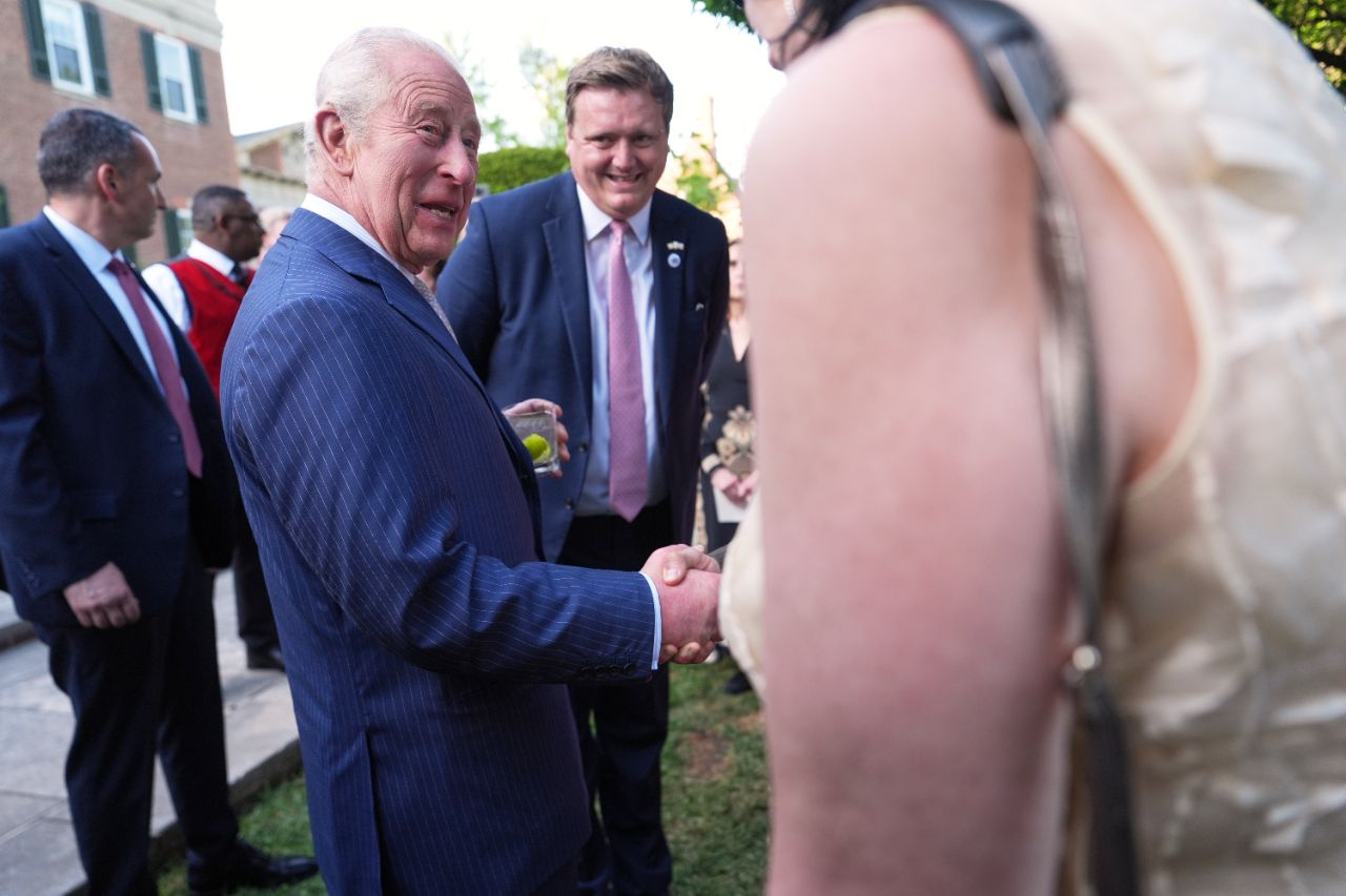 <p>Крал Чарлз и кралица Камила на държавно посещение в САЩ.</p>