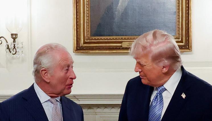 чарлз тръмп - Чарлз III призовава за „помирение“ в реч пред Конгреса на САЩ