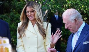 <p>Чарлз III разсмя ледената кралица Мелания&nbsp;в Белия дом</p>