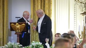 Крал Чарлз III и Тръмп