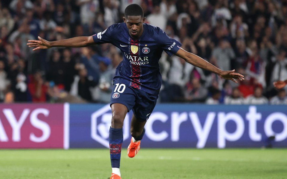 Дембеле обяснение защо не спира да тича цял мач