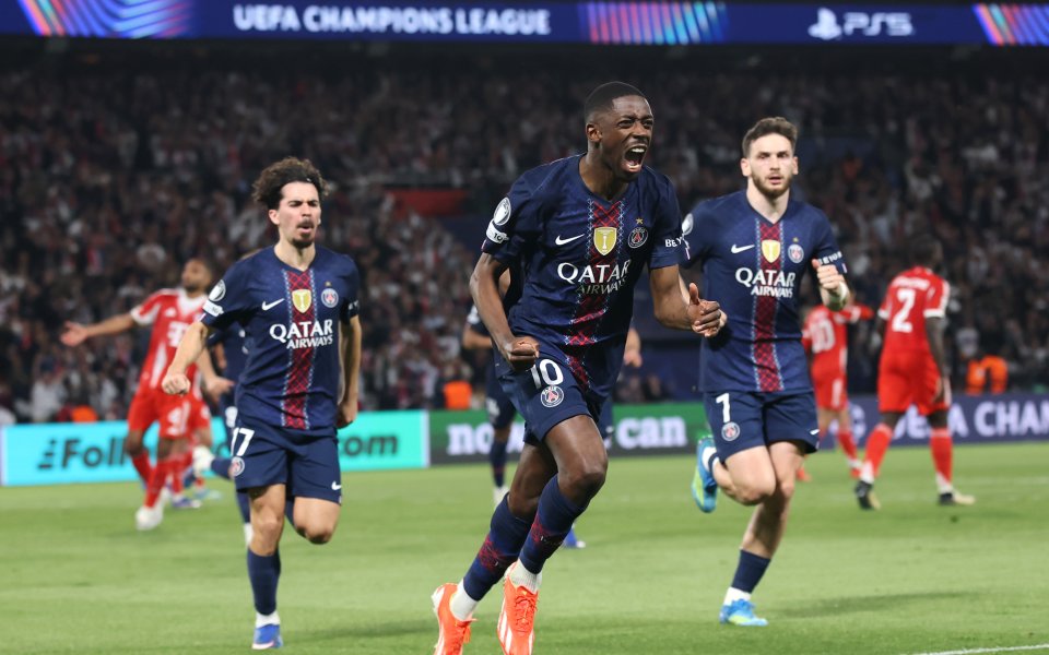 Не е за изпускане: головата фиеста на ПСЖ - Байерн (видео)