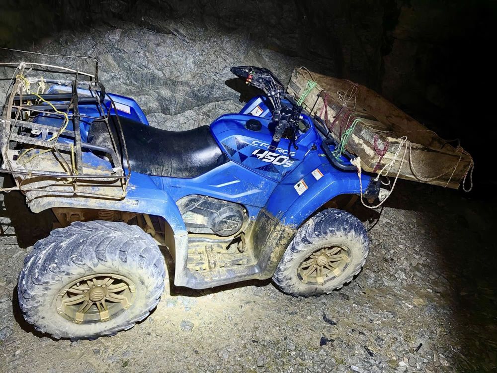 В галериите на бивша мина край Кюстендил се крие наркофабрика