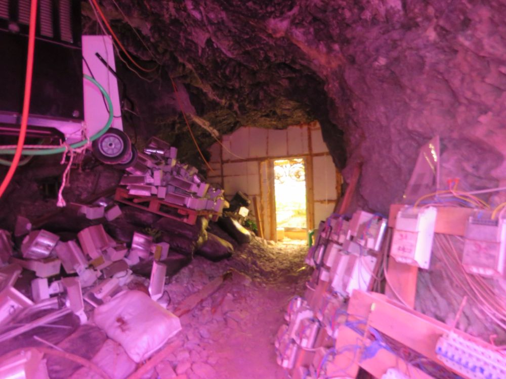 В галериите на бивша мина край Кюстендил се крие наркофабрика