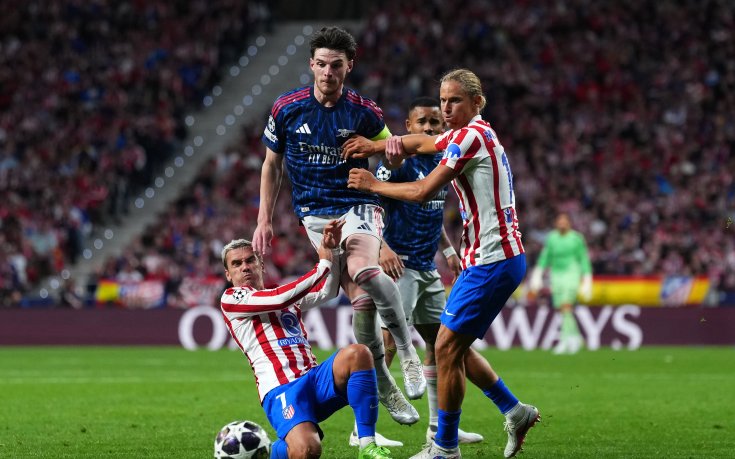 В прагматичен и нервен мач Атлетико Мадрид и Арсенал оставиха всичко за реванша