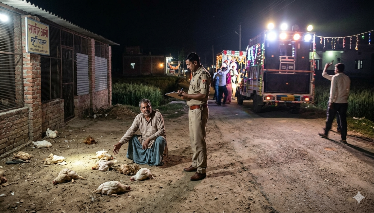 в - СЪСИПАХА ГИ: 140 кокошки умряха заради сватбена музика!