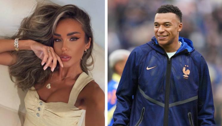 Диана Мунтяну Килиан Мбапе - Секси водеща навита за тротинетката на Мбапе