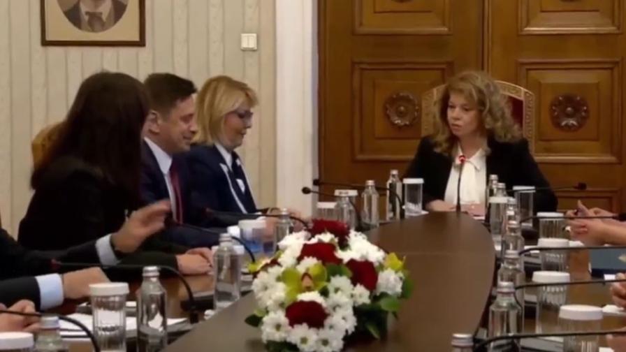<p>НА ЖИВО: ПГ на ДПС на консултации при президента</p>