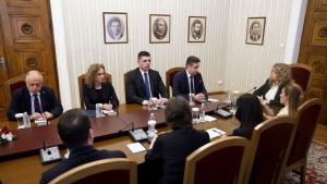 Представители от ДемократичнаБългария са на консултации при президента Илияна Йотова