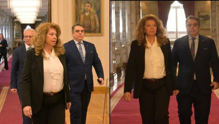 асен василев йотова - ПОЛИТИЧЕСКИЯТ МАРАТОН: ПП на консултации при Йотова (ВИДЕО)