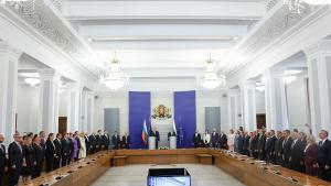 Гранитна зала Министерски съвет церемония