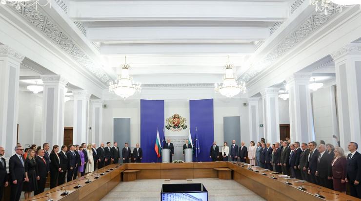 Гранитна зала Министерски съвет церемония