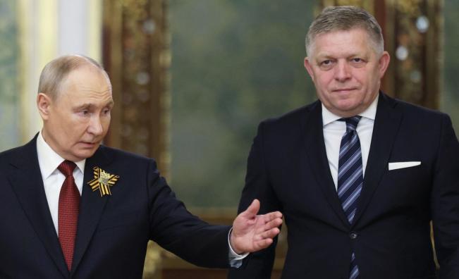 Путин прие словашкия премиер Фицо в Кремъл