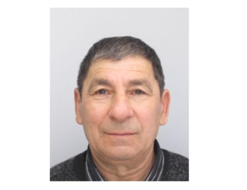 ОДМВР-Разград издирва Нутфула Хюсеин Ахмед. 71-годишният мъж е напуснал дома си